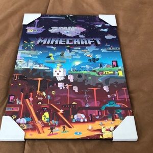 MineCraft wall hanging picture⛏⛏⛏⛏⛏